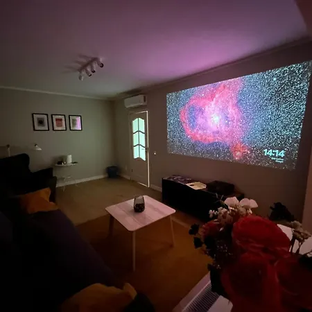 Apartment Stylish With Video Projector *