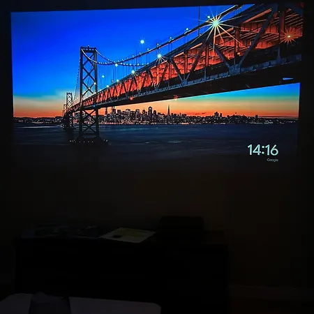 Apartment Stylish With Video Projector *